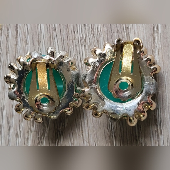 Gorgeous green moonstone earrings - Picture 10 of 11